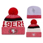 NFL San Francisco 49ers Logo Stitched Knit Beanies 012