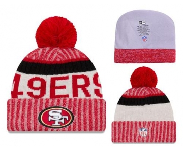 NFL San Francisco 49ers Logo Stitched Knit Beanies 012