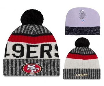 NFL San Francisco 49ers Logo Stitched Knit Beanies 014