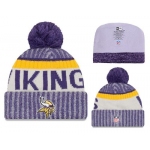 NFL Minnesota Vikings Logo Stitched Knit Beanies 006