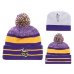 NFL Minnesota Vikings Logo Stitched Knit Beanies 013