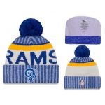 NFL Los Angeles Rams Logo Stitched Knit Beanies 001