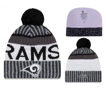 NFL Los Angeles Rams Logo Stitched Knit Beanies 007