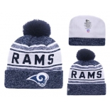 NFL Los Angeles Rams Logo Stitched Knit Beanies 009