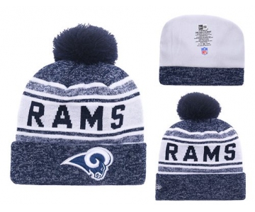 NFL Los Angeles Rams Logo Stitched Knit Beanies 009