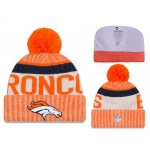 NFL Denver Broncos Logo Stitched Knit Beanies 001