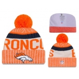 NFL Denver Broncos Logo Stitched Knit Beanies 001