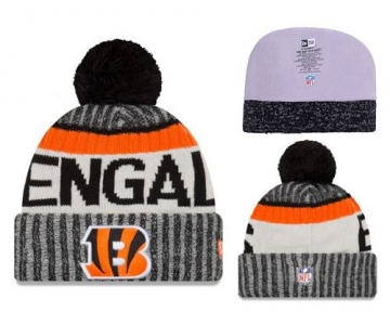 NFL Cincinnati Bengals Logo Stitched Knit Beanies 010