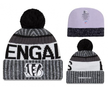 NFL Cincinnati Bengals Logo Stitched Knit Beanies 012