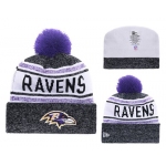 NFL Baltimore Ravens Logo Stitched Knit Beanies 019