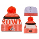 NFL Cleverland Browns Logo Stitched Knit Beanies 002