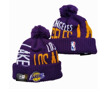Los Angeles Lakers Kint Hats 036