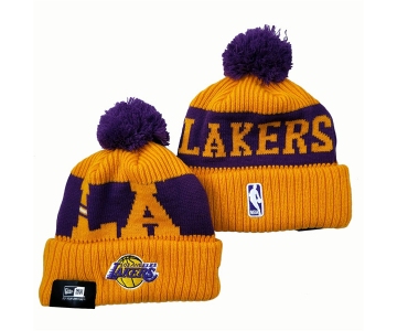 Los Angeles Lakers Kint Hats 042