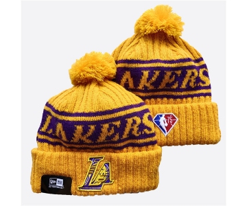 Los Angeles Lakers Kint Hats 043
