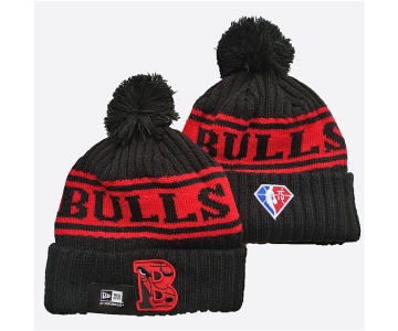 Chicago Bulls Knit Hats 036