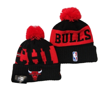 Chicago Bulls Knit Hats 037