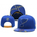 St. Louis Blues Snapback Ajustable Cap Hat YD