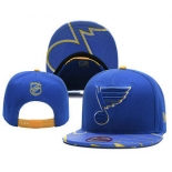 St. Louis Blues Snapback Ajustable Cap Hat YD