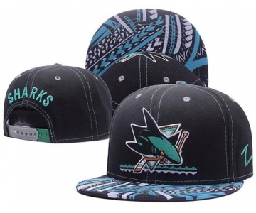 NHL San Jose Sharks Stitched Snapback Hats 001