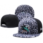 San Jose Sharks Snapback Ajustable Cap Hat GS 4