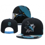 San Jose Sharks Snapback Ajustable Cap Hat YD