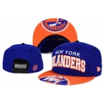 NHL New York Islanders Team Logo Navy Snapback Adjustable Hat