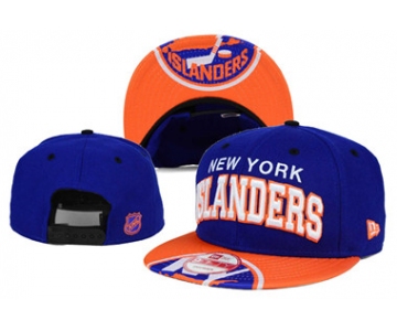 NHL New York Islanders Team Logo Navy Snapback Adjustable Hat