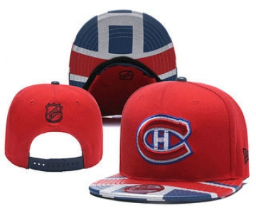 Montreal Canadiens Snapback Ajustable Cap Hat YD 1