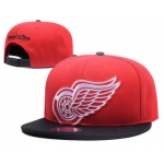 Detroit Red Wings Snapback Ajustable Cap Hat GS 1