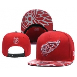 Detroit Red Wings Snapback Ajustable Cap Hat YD