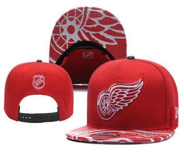 Detroit Red Wings Snapback Ajustable Cap Hat YD