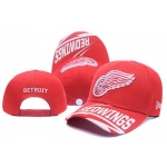 NHL Detroit Red Wings Stitched Snapback Hats 001