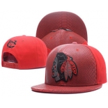 Chicago Blackhawks Snapback Ajustable Cap Hat GS 11