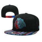 Chicago Blackhawks Snapback Ajustable Cap Hat YD 4