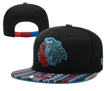 Chicago Blackhawks Snapback Ajustable Cap Hat YD 4