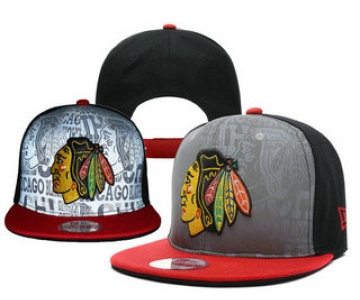 Chicago Blackhawks Snapback Ajustable Cap Hat YD 5