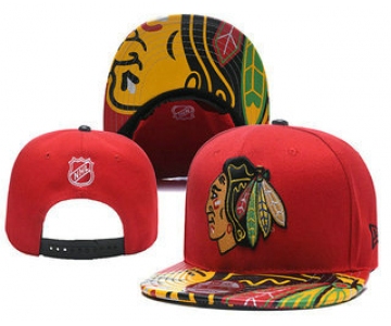 Chicago Blackhawks Snapback Ajustable Cap Hat YD