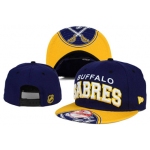 NHL Buffalo Sabres Team Logo Navy Snapback Adjustable Hat