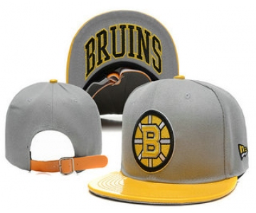Boston Bruins Snapback Ajustable Cap Hat YD 3