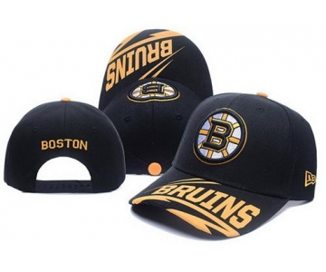 NHL Boston Bruins Stitched Snapback Hats 003