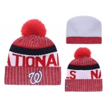 MLB Washington Nationals Logo Stitched Knit Beanies 001