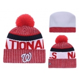 MLB Washington Nationals Logo Stitched Knit Beanies 001
