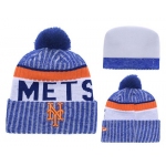 MLB New York Mets Logo Stitched Knit Beanies 002