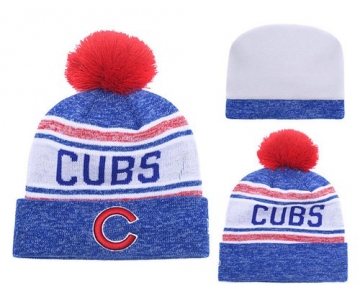 MLB Chicago Cubs Logo Stitched Knit Beanies 007