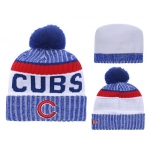 MLB Chicago Cubs Logo Stitched Knit Beanies 009