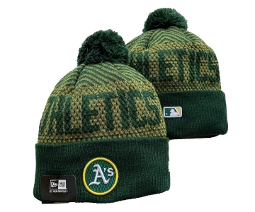 Oakland Athletics Knit Hats 017