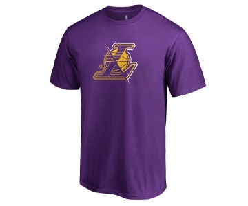 Men's Los Angeles Lakers Fanatics Branded Purple Team X-Ray T-Shirt