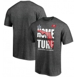 Men's Tampa Bay Buccaneers Fanatics Branded Heathered Charcoal Super Bowl LV Champions Huddle T-Shirt