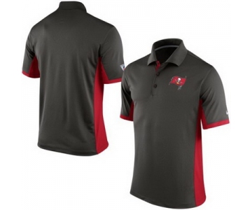Men's Tampa Bay Buccaneers Nike Pewter Team Issue Performance Polo