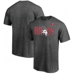 Men's Tampa Bay Buccaneers Tom Brady Fanatics Branded Heather Charcoal GOAT T-Shirt